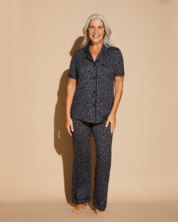 Conjunto De Pijama Con Camisa De Manga Corta Y Pantalones For Discount
