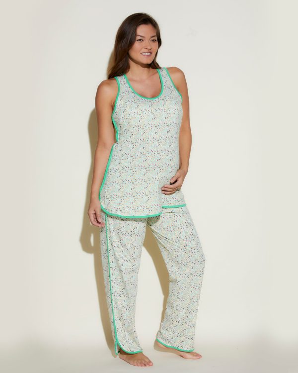 Conjunto De Tank Top Y Pantalones Premamá Hot on Sale