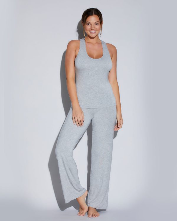 Curvy Racerback Leibchen Und Hosen-Set Online