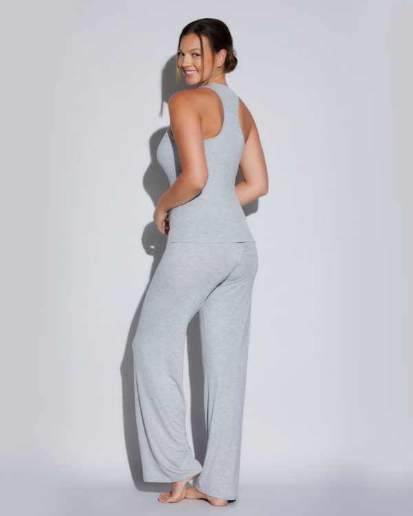 Curvy Racerback Leibchen Und Hosen-Set Online - Image 2