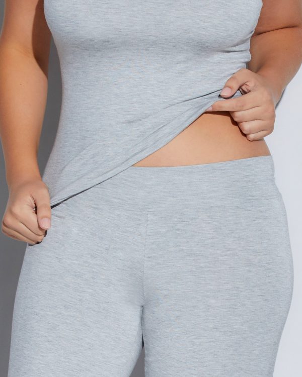 Curvy Racerback Leibchen Und Hosen-Set Online - Image 4