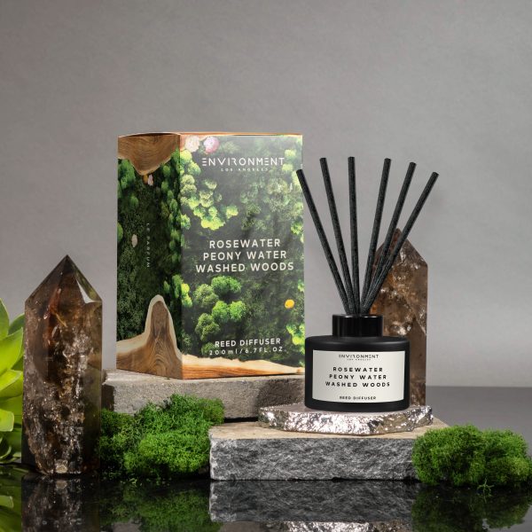 Rosewater | Peony Water | Washed Woods Diffuser (Inspired by Issey Miyake L Eau d Issey®) Online - Image 2