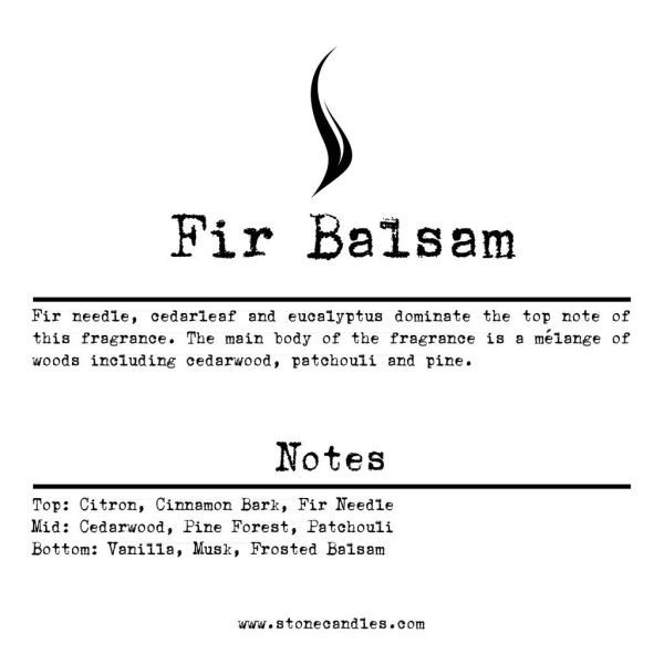 Fir Balsam Sample Scent Strip Online