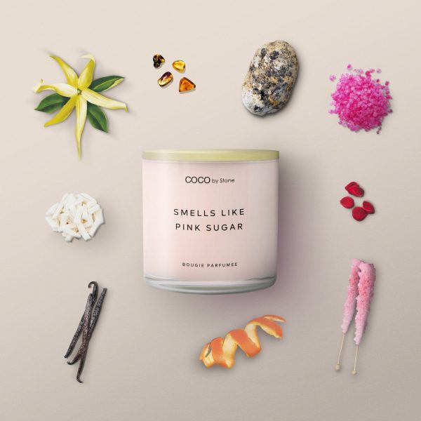 15oz Smells Like Pink Sugar Candle Online Hot Sale - Image 2