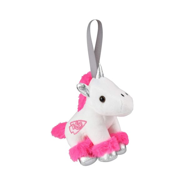 Kansas City Chiefs NFL Plush Unicorn Ornament Hot on Sale