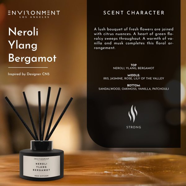 Neroli | Ylang | Bergamot Diffuser (Inspired by Chanel Chanel #5®) Supply - Image 5
