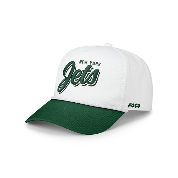 New York Jets NFL Monty Script Marquee RF Cap For Cheap