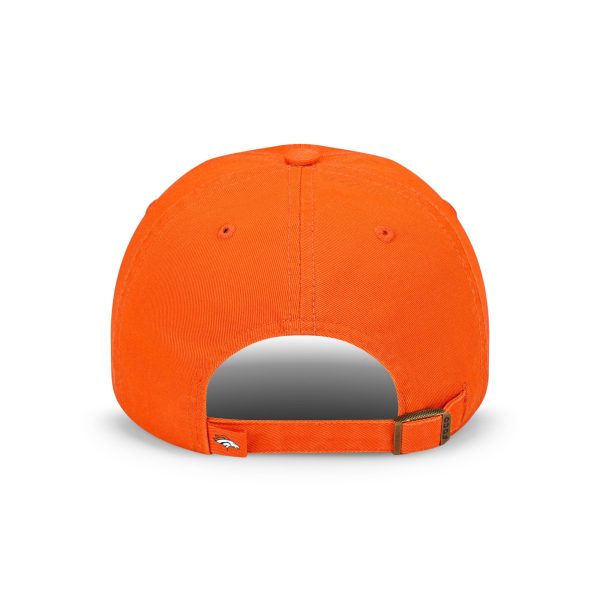 Denver Broncos NFL Orange Primary Logo Casual Cap Fashion - Image 3