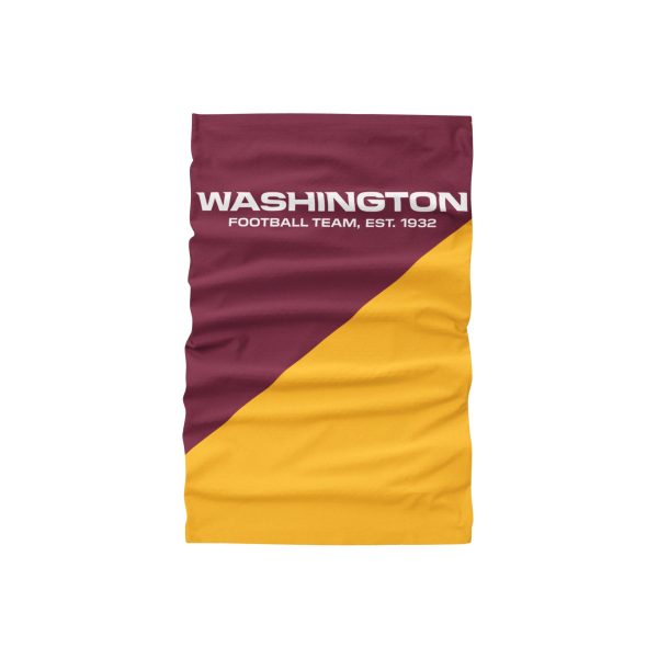 Washington Commanders NFL Big Logo Gaiter Scarf Cheap - Image 2