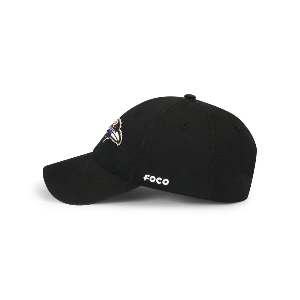 Baltimore Ravens NFL Black Primary Logo Casual Cap Online - Image 2