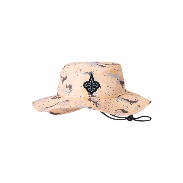 New Orleans Saints NFL Light Desert Camo Boonie Hat Supply