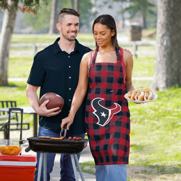 Houston Texans NFL Plaid Apron Online - Image 5